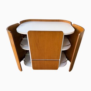 Italian Wood Dry Bar Cart from Fiarm, 1960s