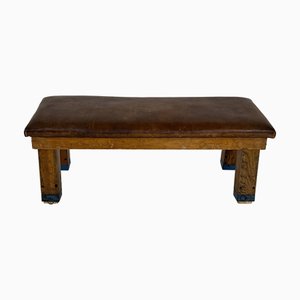 Vintage Gymnastic Bench, 1940s