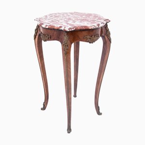 Tisch mit Marmorplatte, Frankreich, 1880er