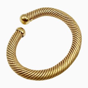 Brazalete de oro de 18 kt, años 90