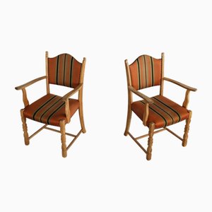 Set de Chaises de Salle à Manger Vintage Brutaliste, Danemark, 1960s