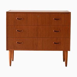 Scandinavian Teak Chest of Drawers, 1960s