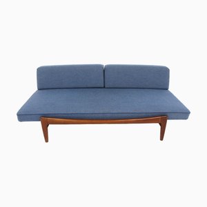 Scandinavian Teak Daybed by Ib Kofod Larsen for Säffle Möbelfabrik, Jönköping, Sweden, 1960s