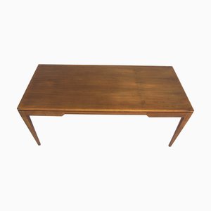 Scandinavian Mahogany Desk, Sweden, 1950s