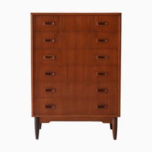 Vintage Scandinavian Teak Chest of Drawers, 1960s