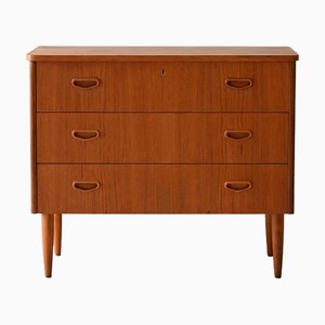 Vintage Scandinavian Teak Chest of Drawers, 1950s