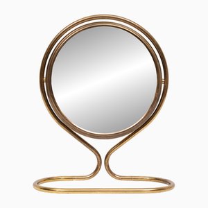 Miroir de Table en Laiton, 1960s