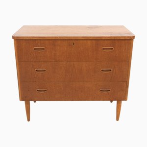 Teak Chest of Drawers, Sweden, 1960s