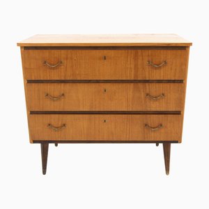 Teak Chest of Drawers, Sweden, 1950s
