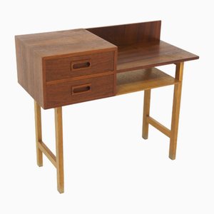 Console en Teck et Chêne, Suède, 1960s