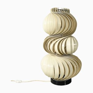 Lampada da tavolo moderna in metallo Medusa attribuita a Olaf Von Bohr per Valenti, Italia, anni '70