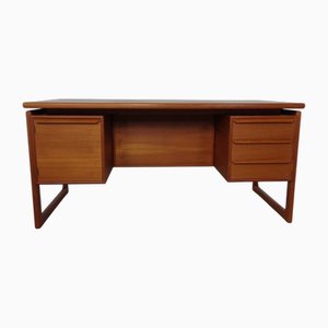 Scrivania in teak di Gasvig Gv Møbler, Danimarca, anni '60