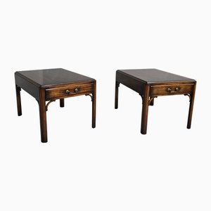 Chippendale Beistelltische, 1920er, 2er Set