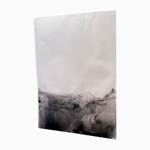 Marilina Marchica, Landscape BW, Mineral Oxides on Canson Paper