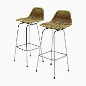 Tabourets de Bar par Dirk van Sliedregt pour Rohe Noordwolde, 1960s, Set de 2