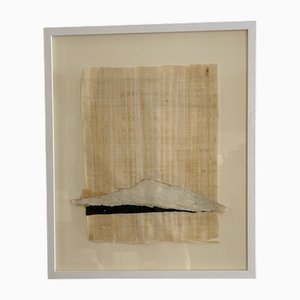 Marilina Marchica, Paperlandscape, Collage on Papyrus