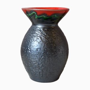 Jarrón Mid-Century en dos tonos de Louvier, Francia, años 50