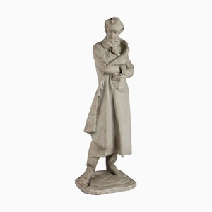 Statua in gesso di Alessandro Volta