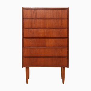 Commode à Tiroirs Design en Teck, Danemark, 1960s