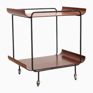 Plywood Tea Wagon from Franco Campo and Carlo Graffi for Stilcasa, 1950s