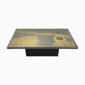 Mesa de centro de Georges Mathias, años 80