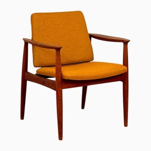 Fauteuil en Teck, Danemark, 1950s-60s