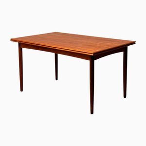 Dining Table in Teak, Denmark, 1950s-1960s
