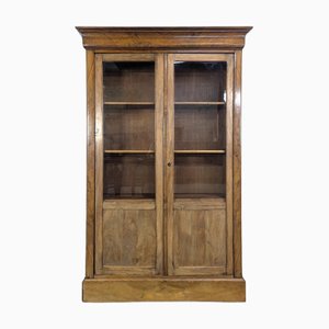 Louis Philippe Style Mahogany Bookcase