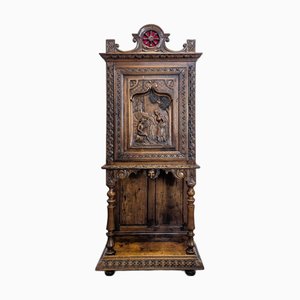Breton Style Chestnut Cabinet