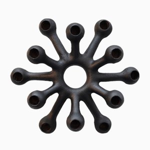 Cast Iron Candle Holder by Jens H. Quistgaard for Dansk, 1960s