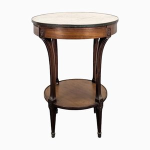 Louis XVI Style Mahogany Bouillotte or Pedestal Table