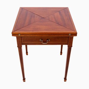 Folding Game Table, Western Europe, 1890s