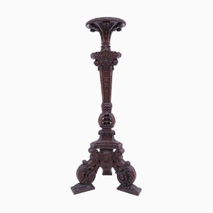 Carved Pedestal, France, 1870s