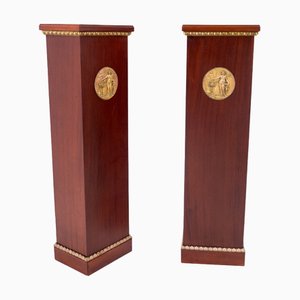 Empire Säulen, Frankreich, 1880er, 2er Set