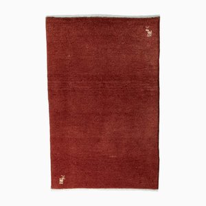 Hand-Knotted Gabbeh Loribaft Rug