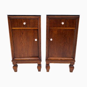 Bedside Tables, Poland, 1930s, Set of 2