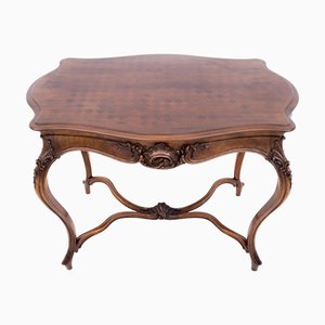 Mesa de nogal, Francia, década de 1890