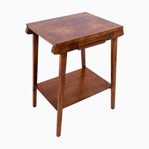 Art Deco Side Table, Poland, 1940s