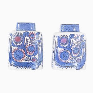 Vasi Tenera in ceramica di Royal Copenhagen, Danimarca, 1950, set di 2