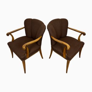 Art Deco Armchairs, Set of 2