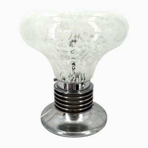 Vintage Light Bulb Table Lamp attributed to AV Mazzega, 1970s