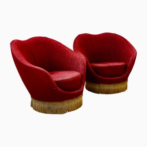 Poltrone vintage, anni '40, set di 2