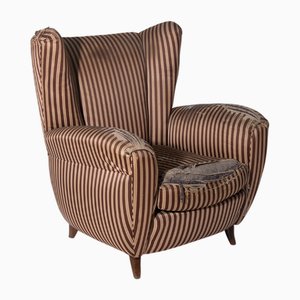 Fauteuils Original en Soie par Osvaldo Borsani, 1950s