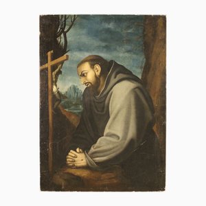 Italian Artist, Saint Francis, 1770, Oil on Canvas