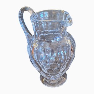 Pichet Vintage en Cristal Taillé, 1950s