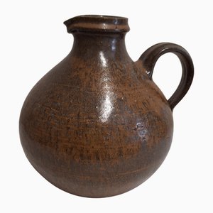 Glazed Studio Ceramic Jug Vase by Rudi Stahl, 1960s