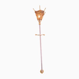 Large Torch Wall Lamp by Rob Eckhardt, 1980s