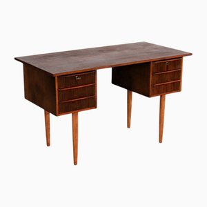 Vintage Danish Teak Desk, 1960s