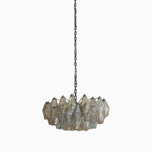 Poliedri Ceiling Lamp by Carlo Scarpa for Venini, 1958