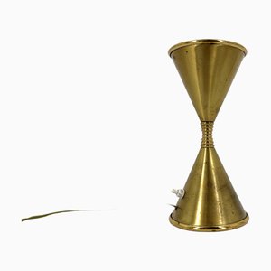 Mid-Century Brass Table Lamp Model Clessidra attributed to Angelo Lelli for Arredoluce, 1960s